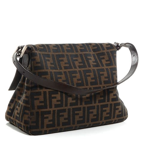 Fendi zucca mama baguette tobacco